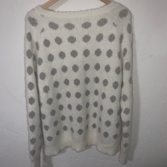 ModCloth Warm Opinion Polka Dot sweater - Picture 3 of 5